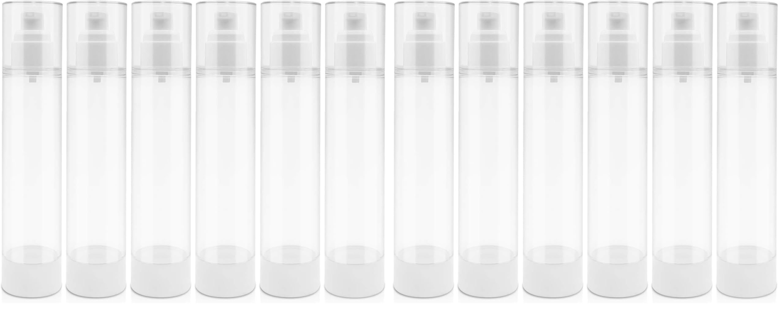 TrendBox 120ml airless travel bottle showing compact design and portability for skincare on the go.