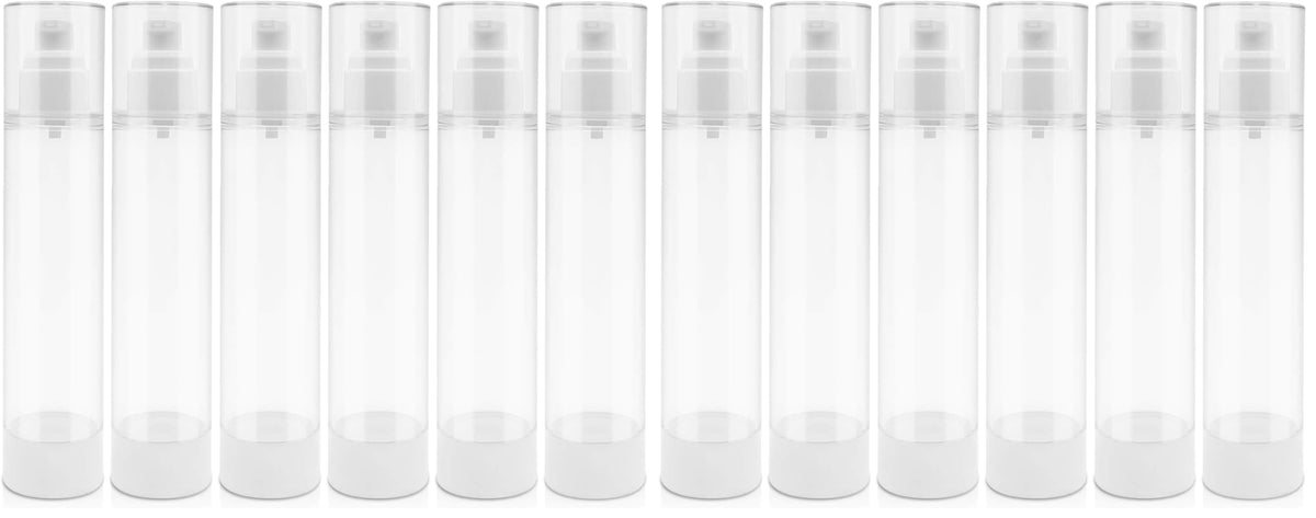 TrendBox 120ml airless travel bottle showing compact design and portability for skincare on the go.