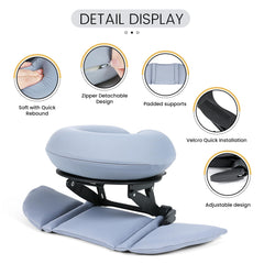 TRENDBOX adjustable nap pillow ideal for office breaks.