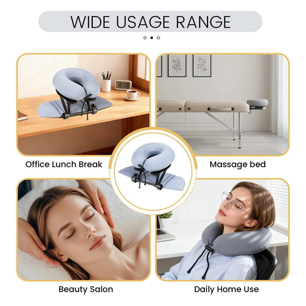 TRENDBOX removable U-shaped pillow for neck support.