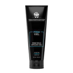 TRENDSTARTER Firm Gel bottle front view showing natural shine and all-day hold.