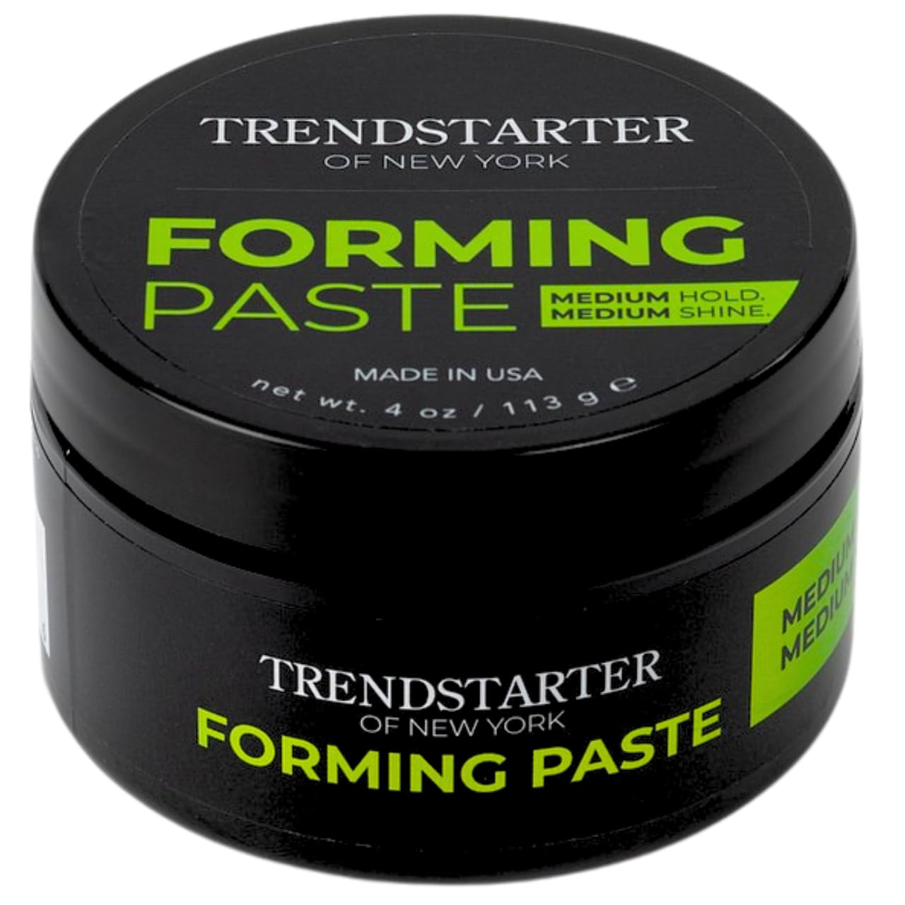 TRENDSTARTER Forming Paste packaging for quick, versatile styling.