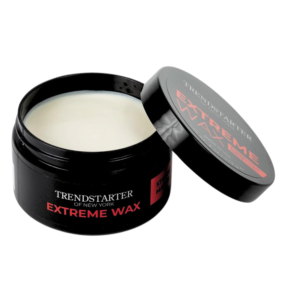 TRENDSTARTER Extreme Wax premium ingredients including geraniol.