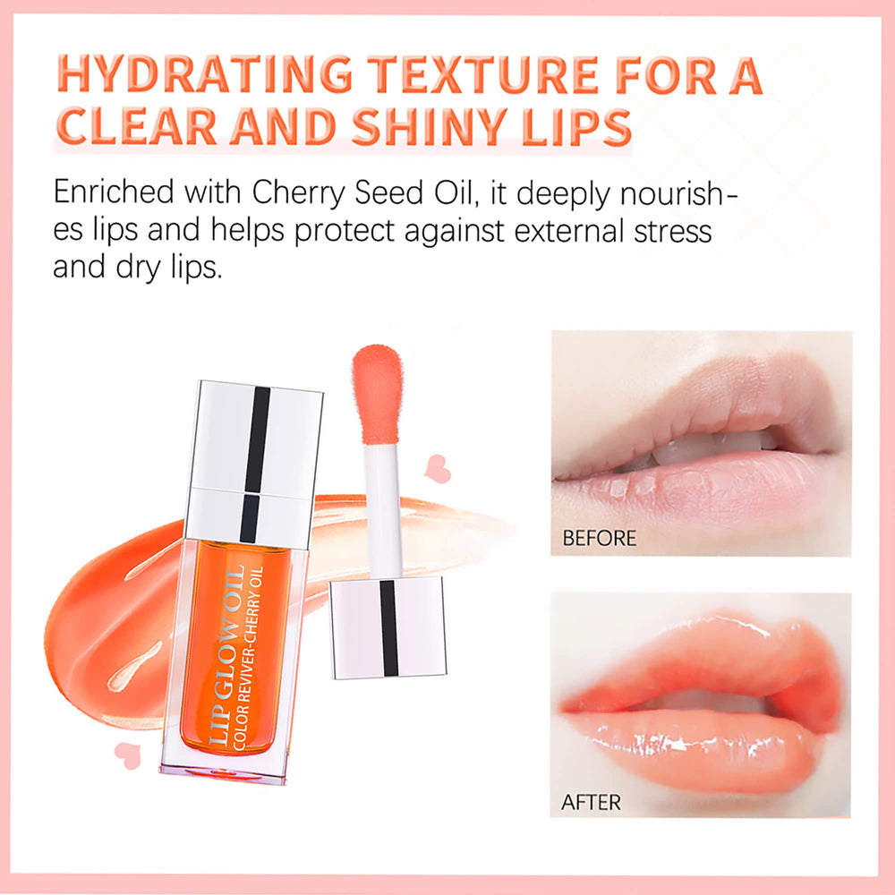 Trendynow Lip Glow Oil minimal shine for quick touch-ups.