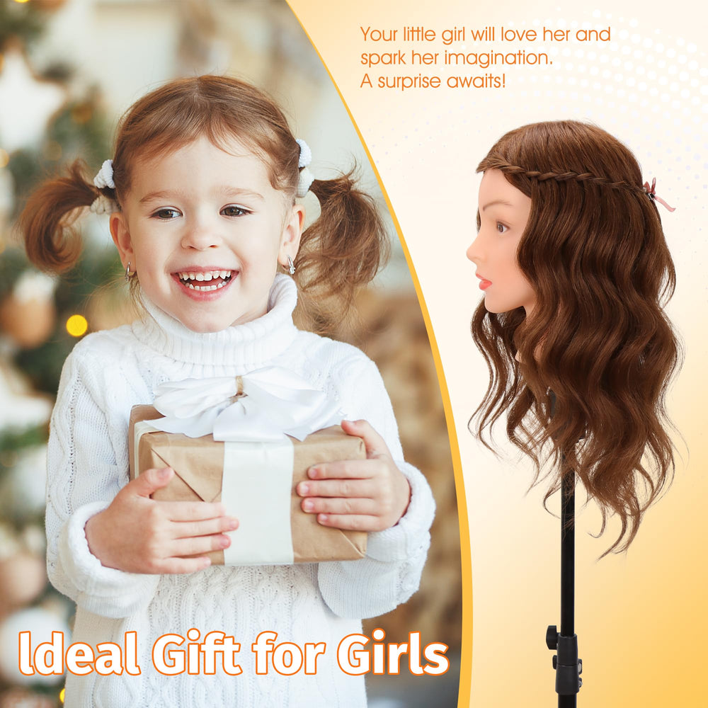 Treosida odor-free real-hair mannequin head ensures a comfortable testing environment.