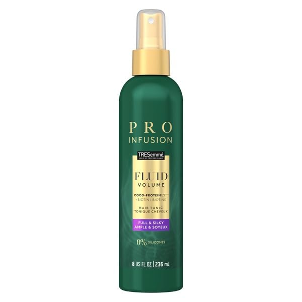 TRESemmé Botanique Volume Tonic Hair Spray bottle delivering instant lift and shine.