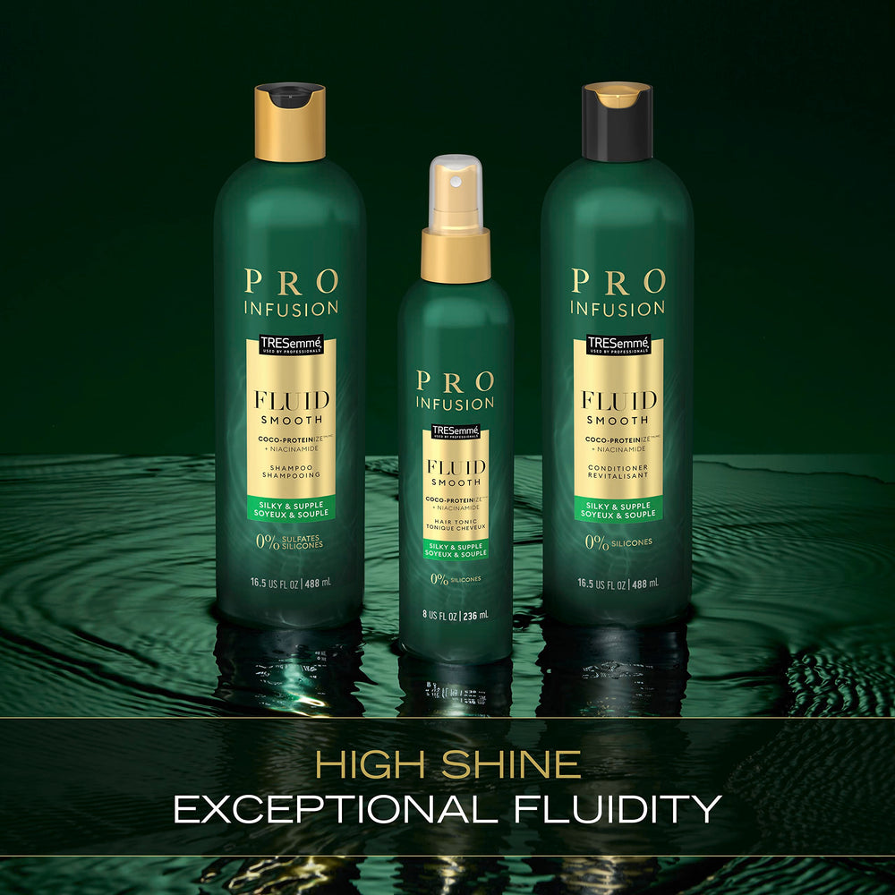 TRESemmé cruelty-free formula communicates ethical care for your hair journey.