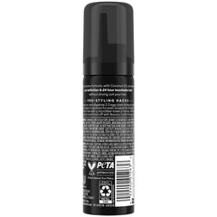 TRESemmé Defining Mousse foam dispenser for quick, even application and hold.