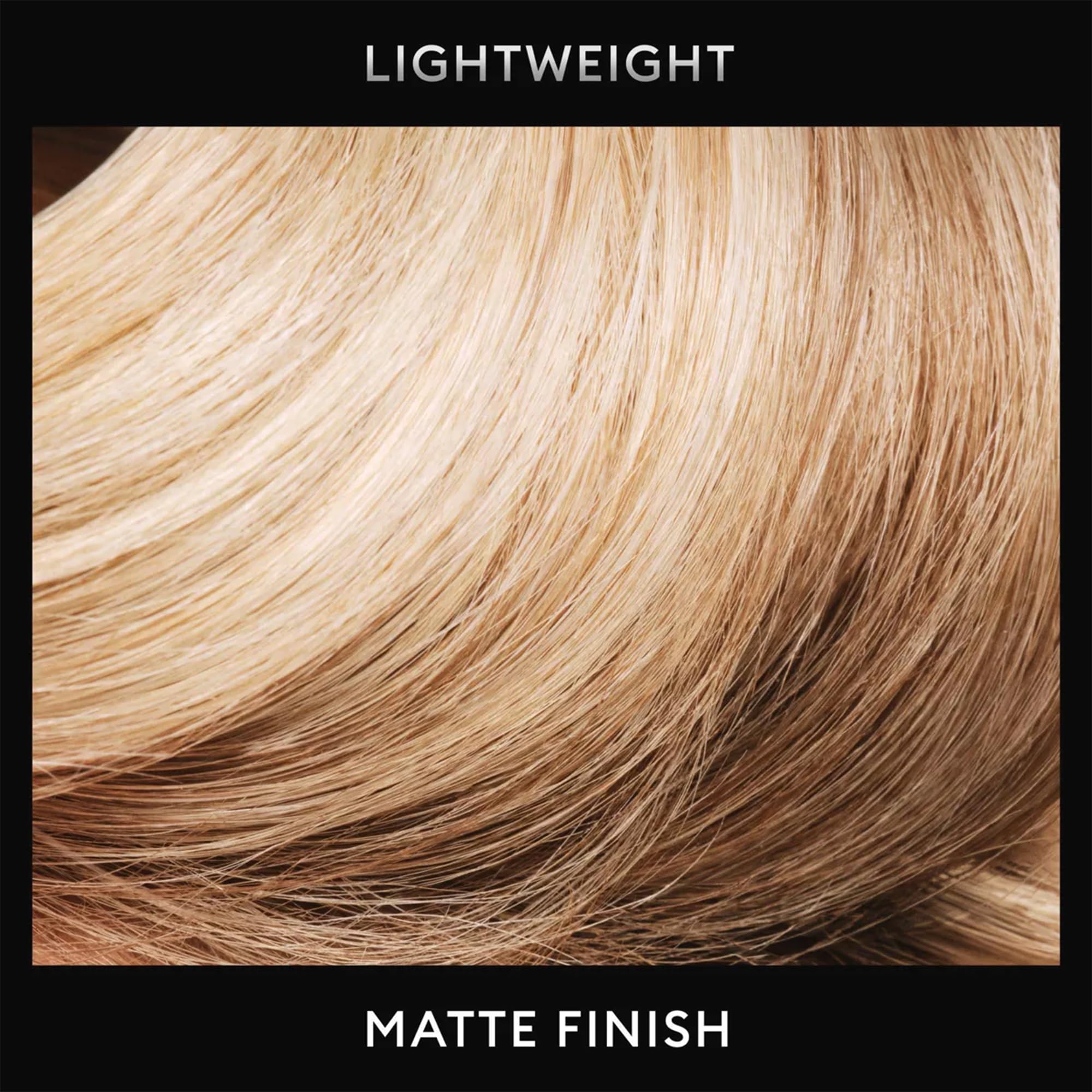 Matte-finish result from TRESemmé Dry Texture Finishing Spray on finished style