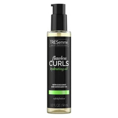 TRESemmé Flawless Curls Hydrating Oil bottle for defined, frizz-free curls