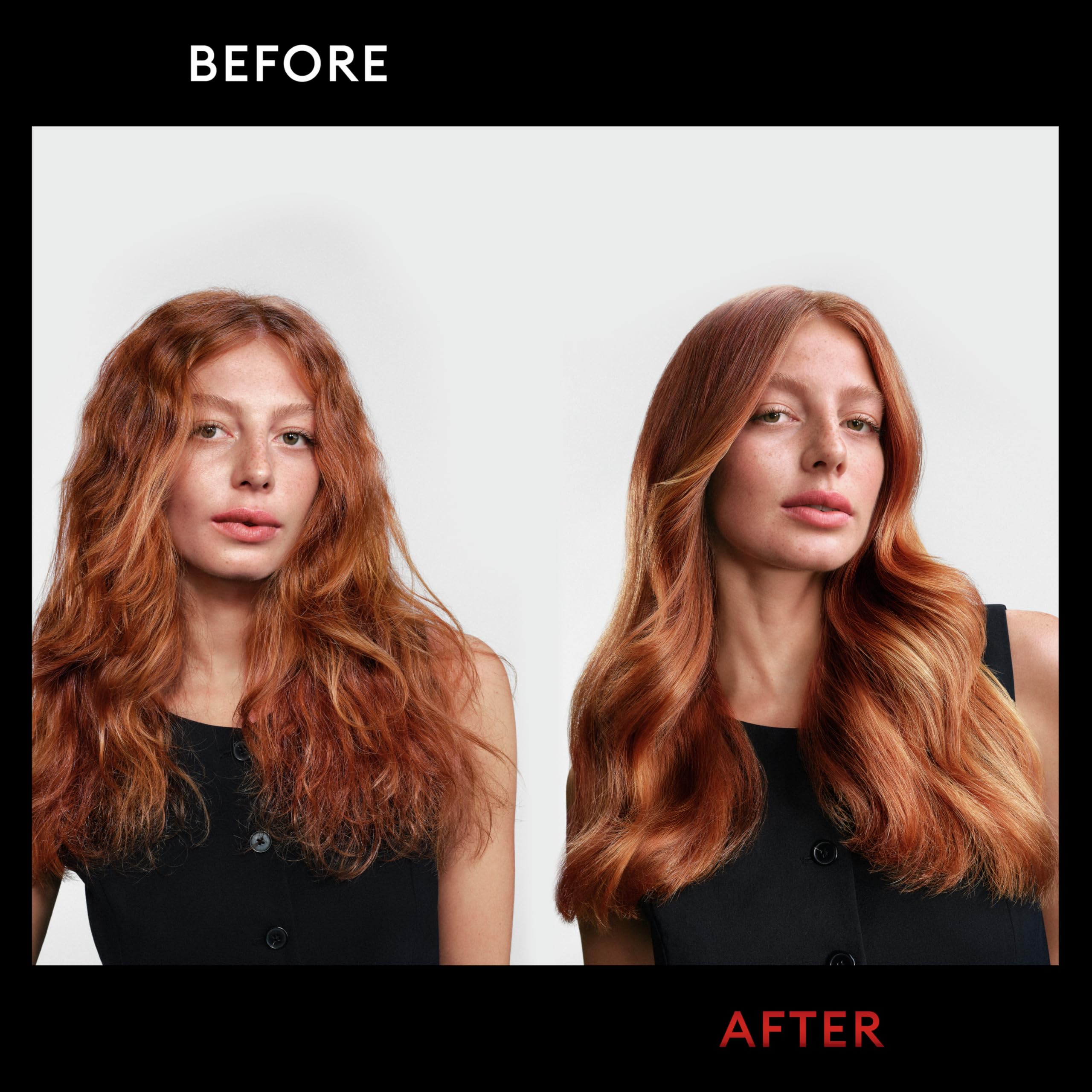 TRESemmé Keratin Smooth Conditioner glistening-hair ends demonstrate lasting shine and manageability
