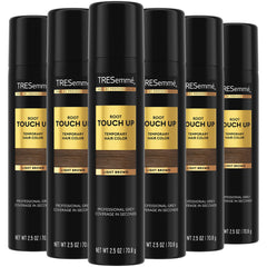 TRESemmé Light Brown Root Touch-Up Spray cap close-up for quick root concealment.