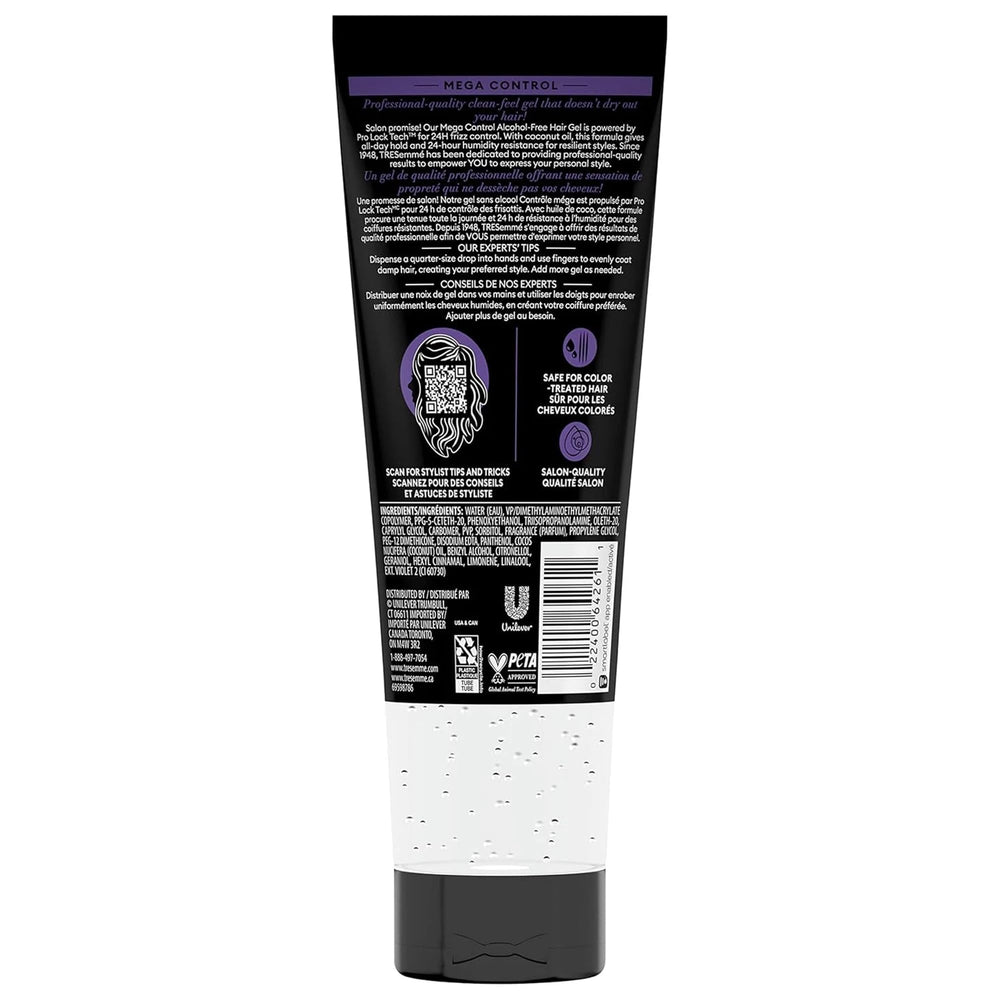 TRESemmé Mega Sculpt Gel pack of 5 bottles for salon-quality sculpted styles at home.