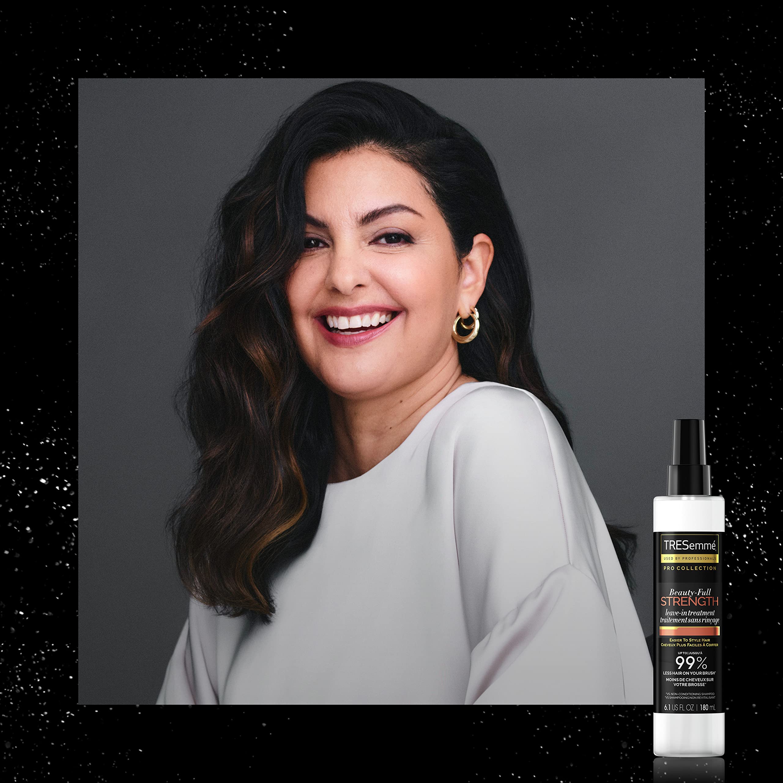 TRESemmé lightweight formula bottle with clean, salon-inspired design.