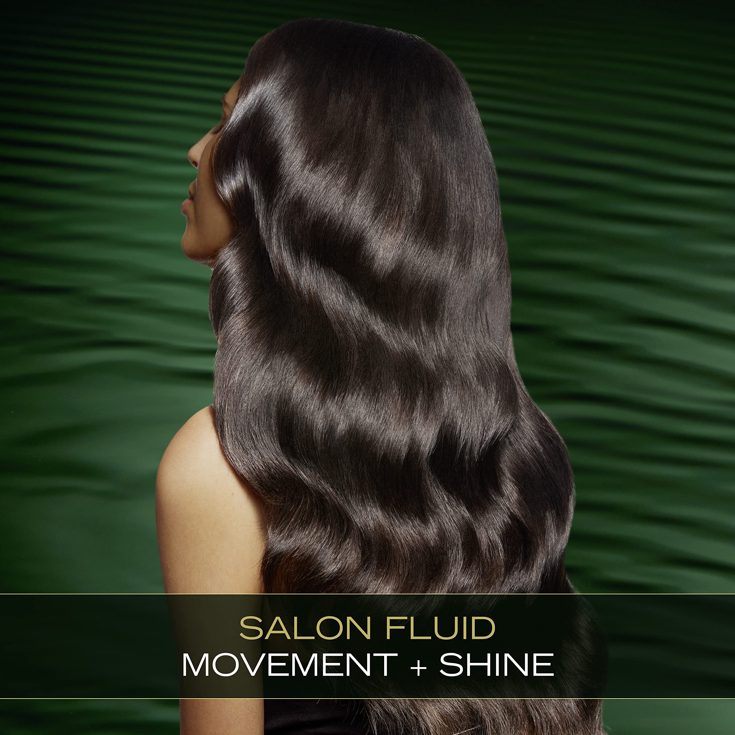 TRESemmé Pro Infusion Fluid Volume Conditioner with plant-based protein for deep fiber care.