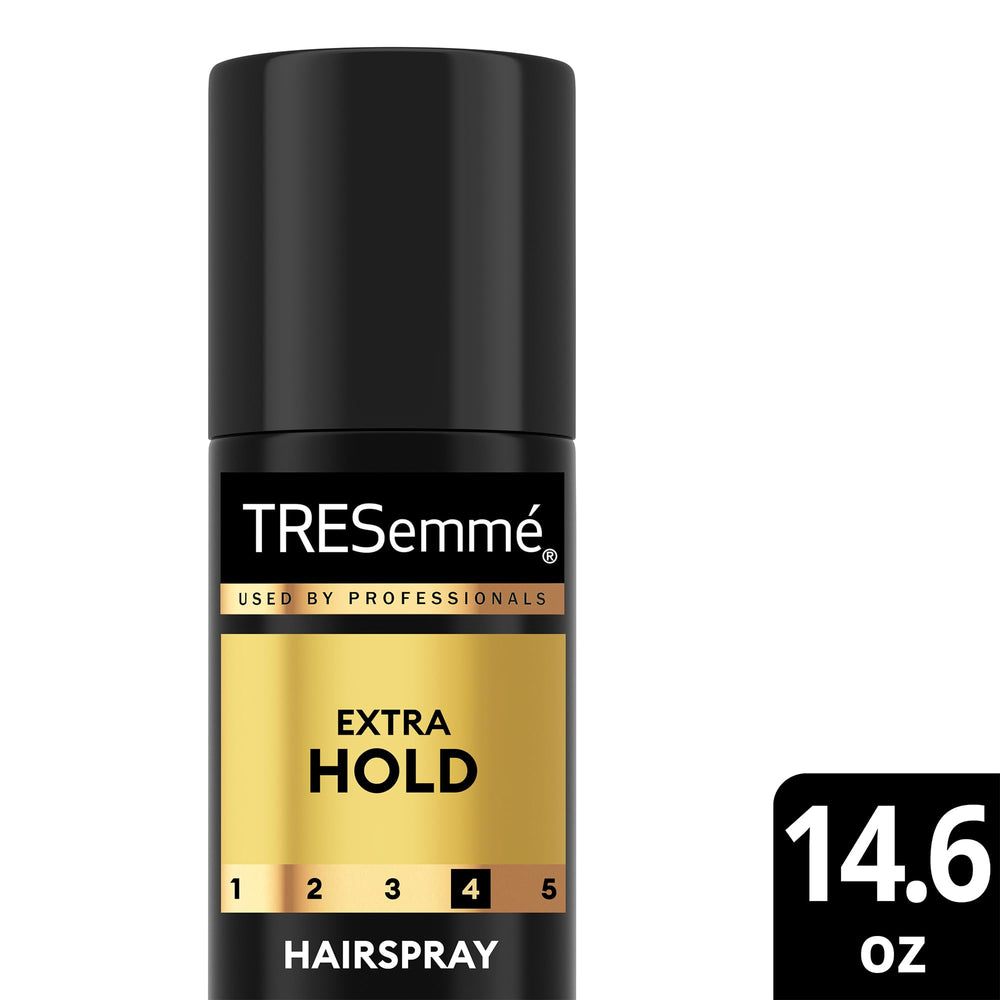TRESemmé styling kit image with two sprays and mask.