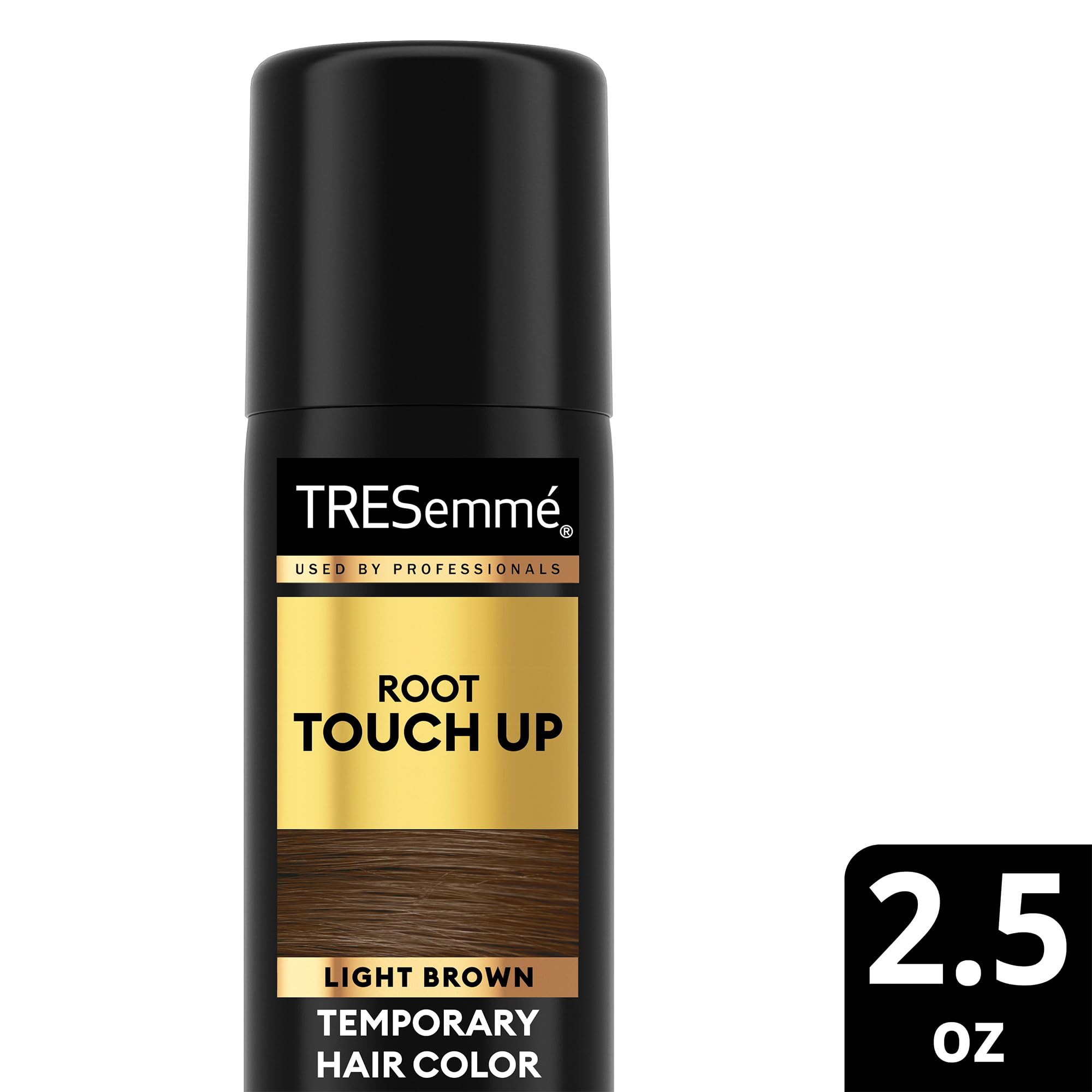 TRESemmé travel-friendly packaging with six bottles ready for trips.