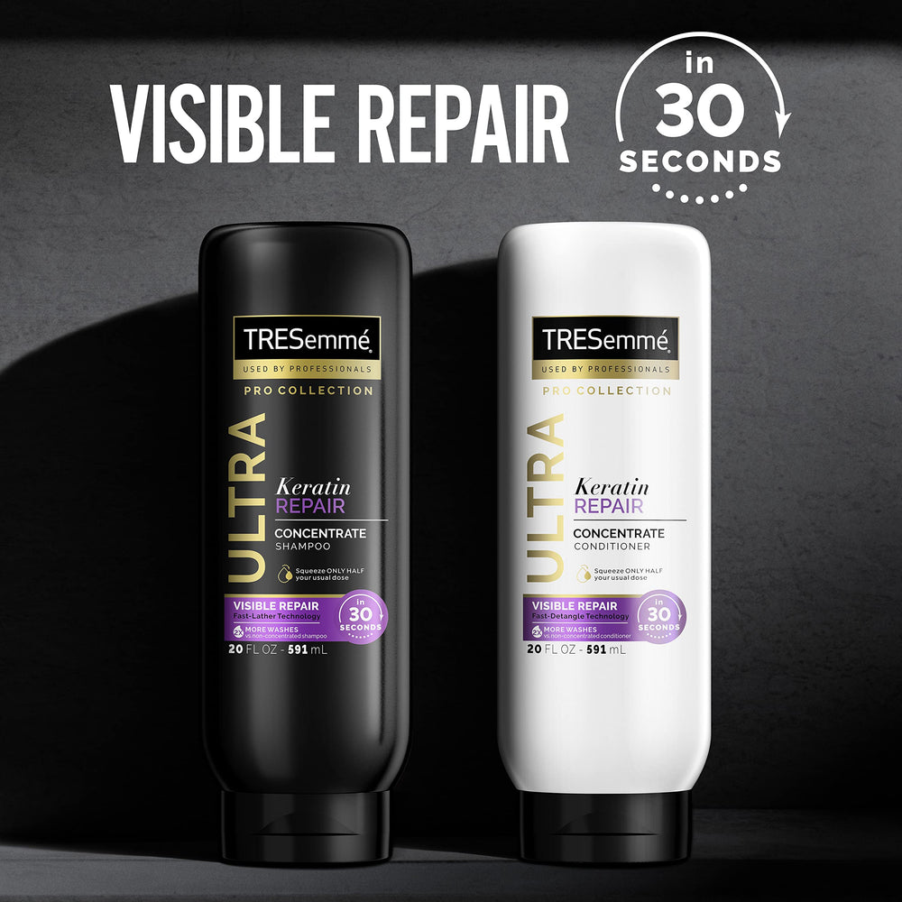 Damaged hair strands before treatment showing repair needs