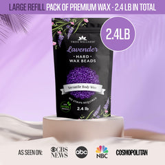 Tress Wellness at-home wax kit for bikini and full-body waxing with easy temperature control.