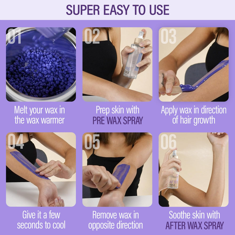 Tress Wellness skin wax remover pack eases wax residue removal