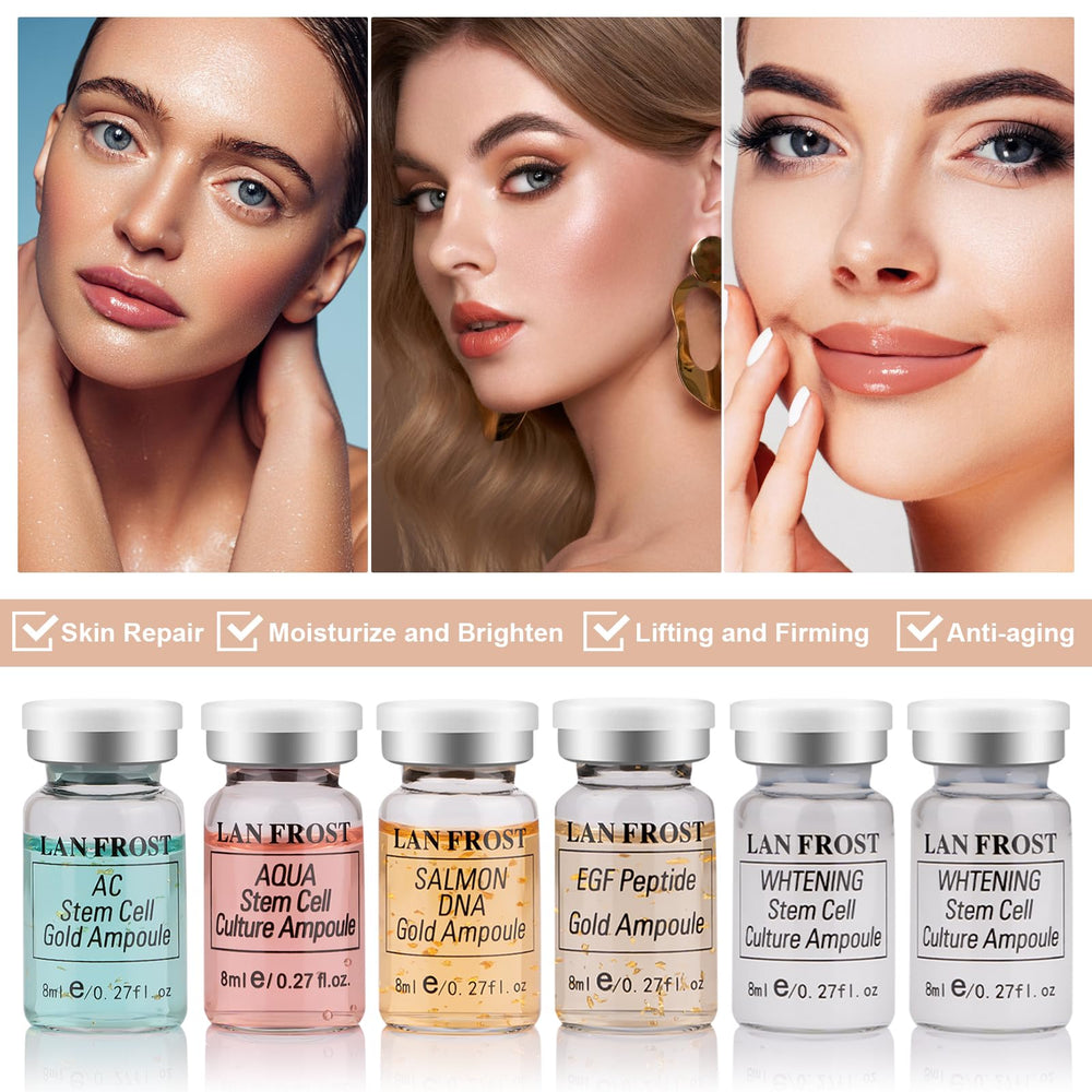 TRESSON BB Facial Glow serum vial pack for versatile skincare routines.