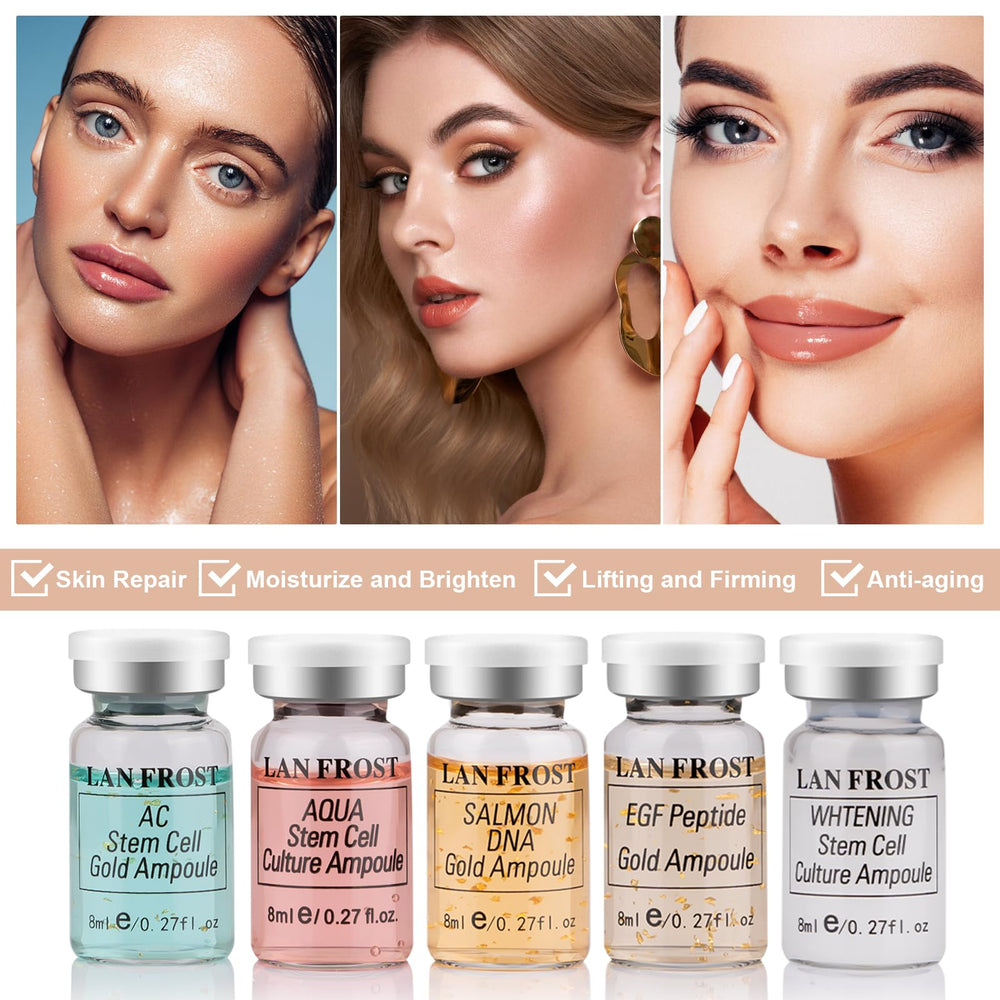 Six TRESSON BB Facial Glow vials in the gift-worthy package