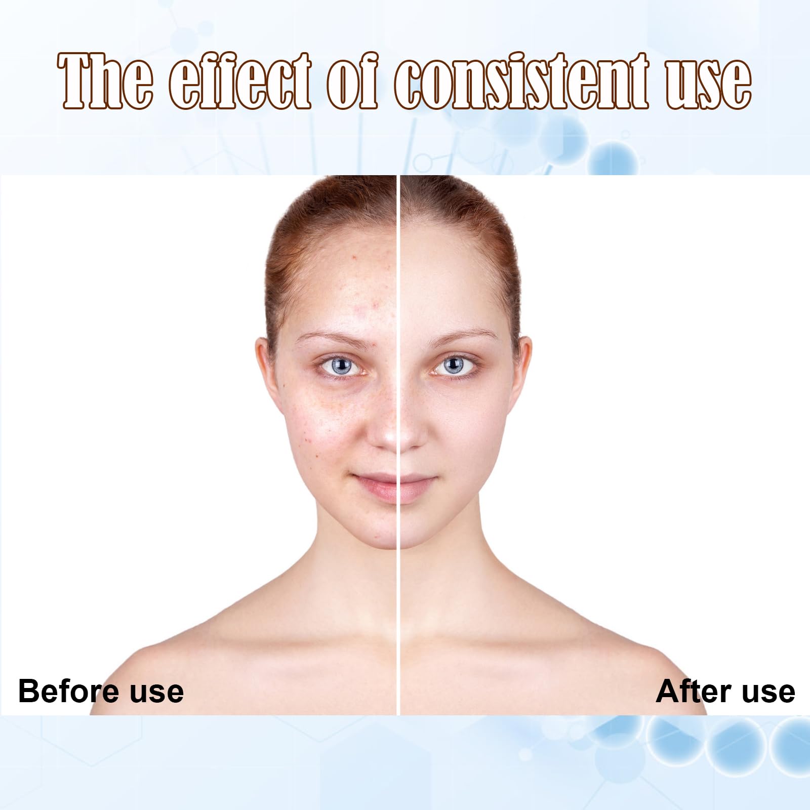 TRESSON peptide essence bottle supports daily lifting and firming.