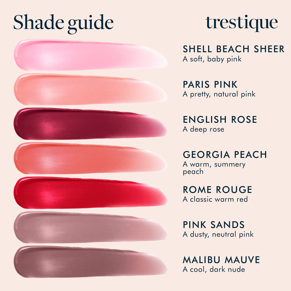 TRE'STIQUE Prime And Shine dual-ended application demonstrating buildable color