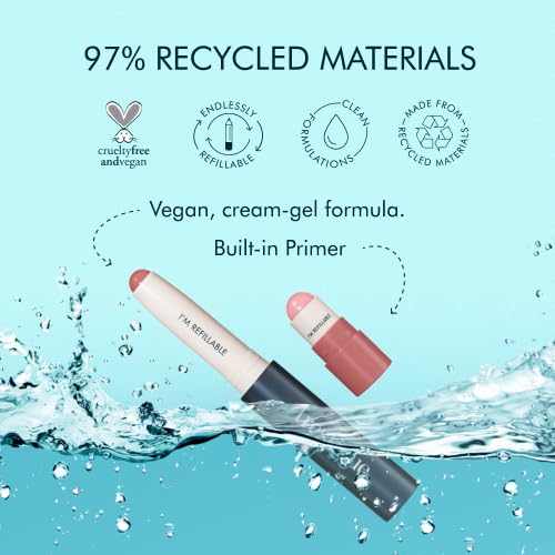 TRE'STIQUE Prime And Shine refill system illustrating zero-waste packaging
