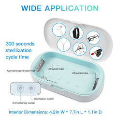 trettitre UV Light Box UVC for glasses quick sanitizing between uses