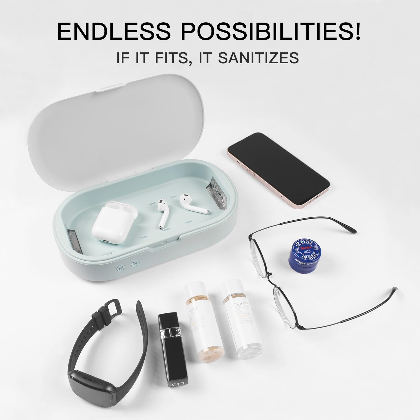 trettitre UV Light Box UVC for jewelry safe 6-minute sanitize
