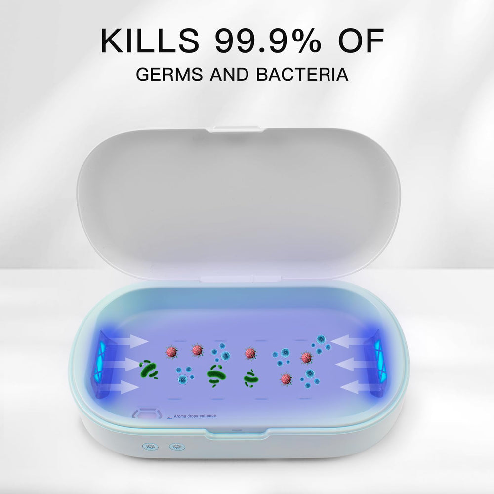trettitre UV Light Box UVC for keys compact travel sanitization