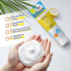 Tribe Skincare Vitamin C brightening formula supports moisture and even tone.