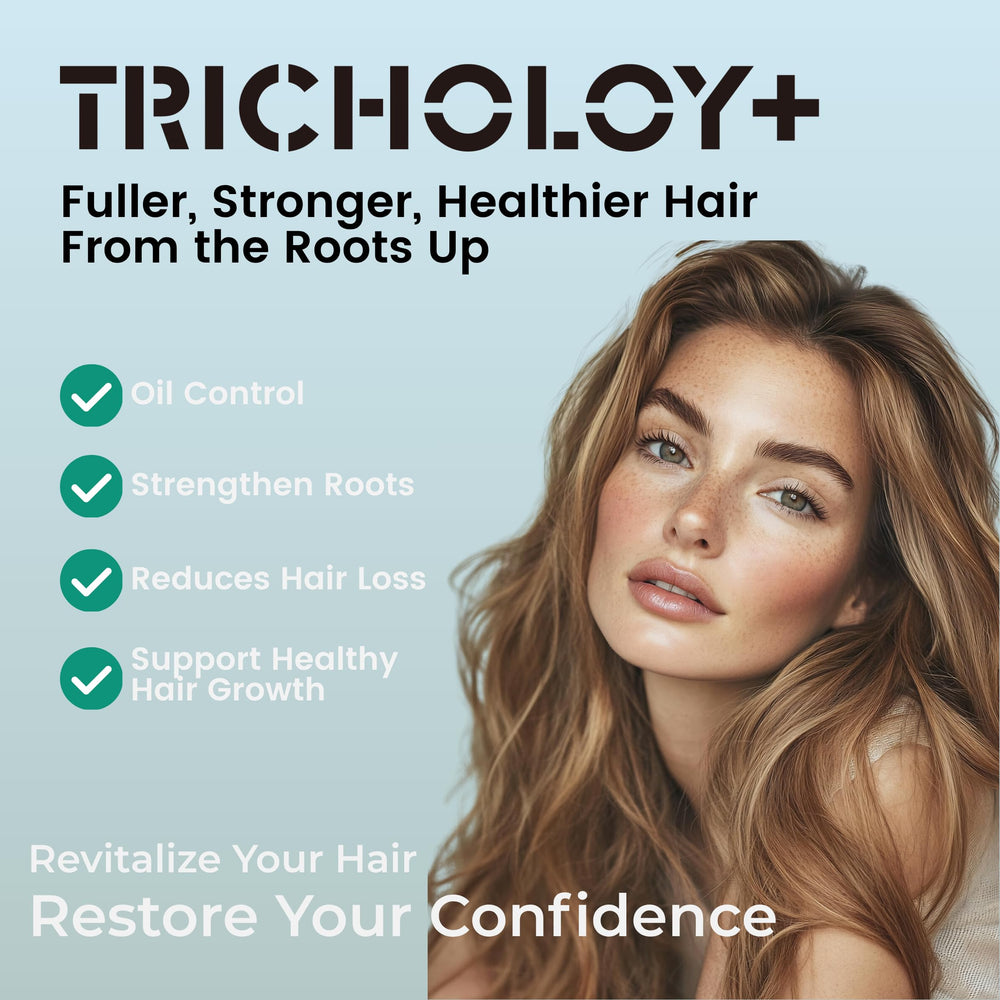 Tricholoy+ root-lift action close-up showing lifted roots