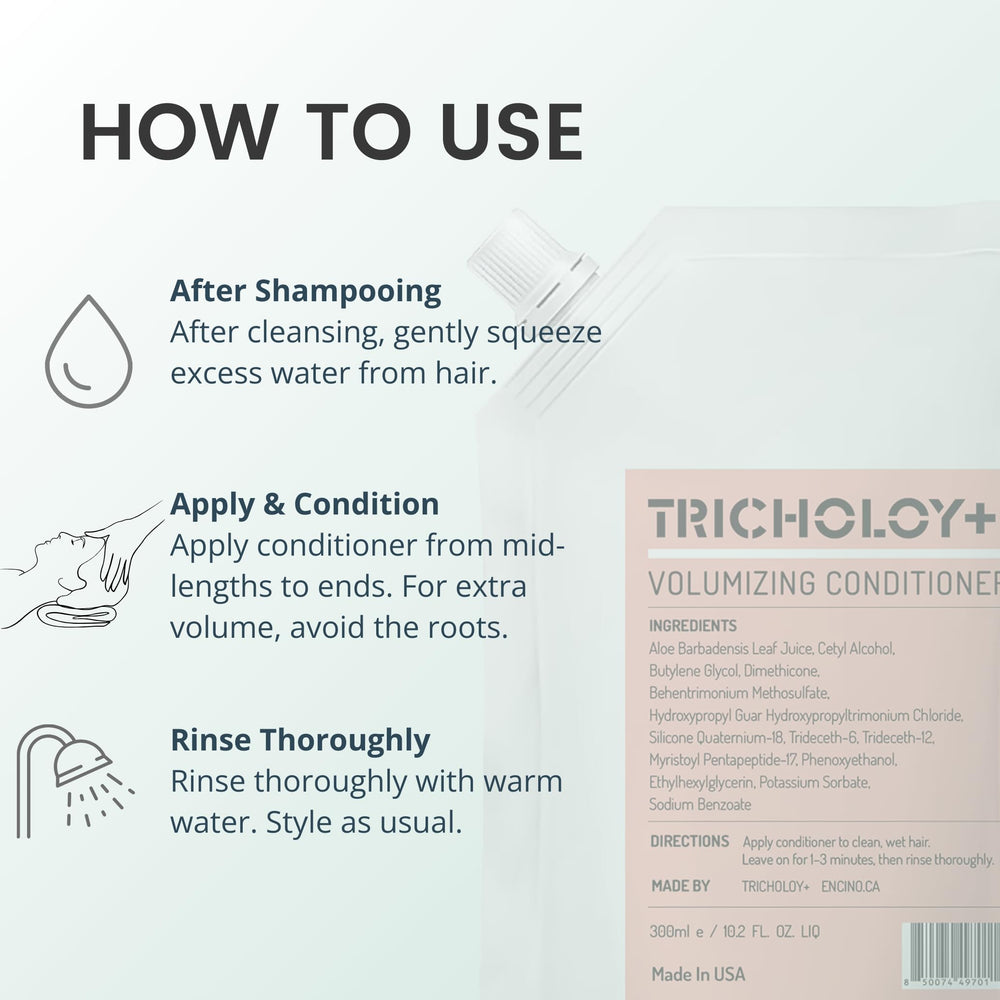 Tricholoy+ aloe hydration close-up conveys soothing moisture balance