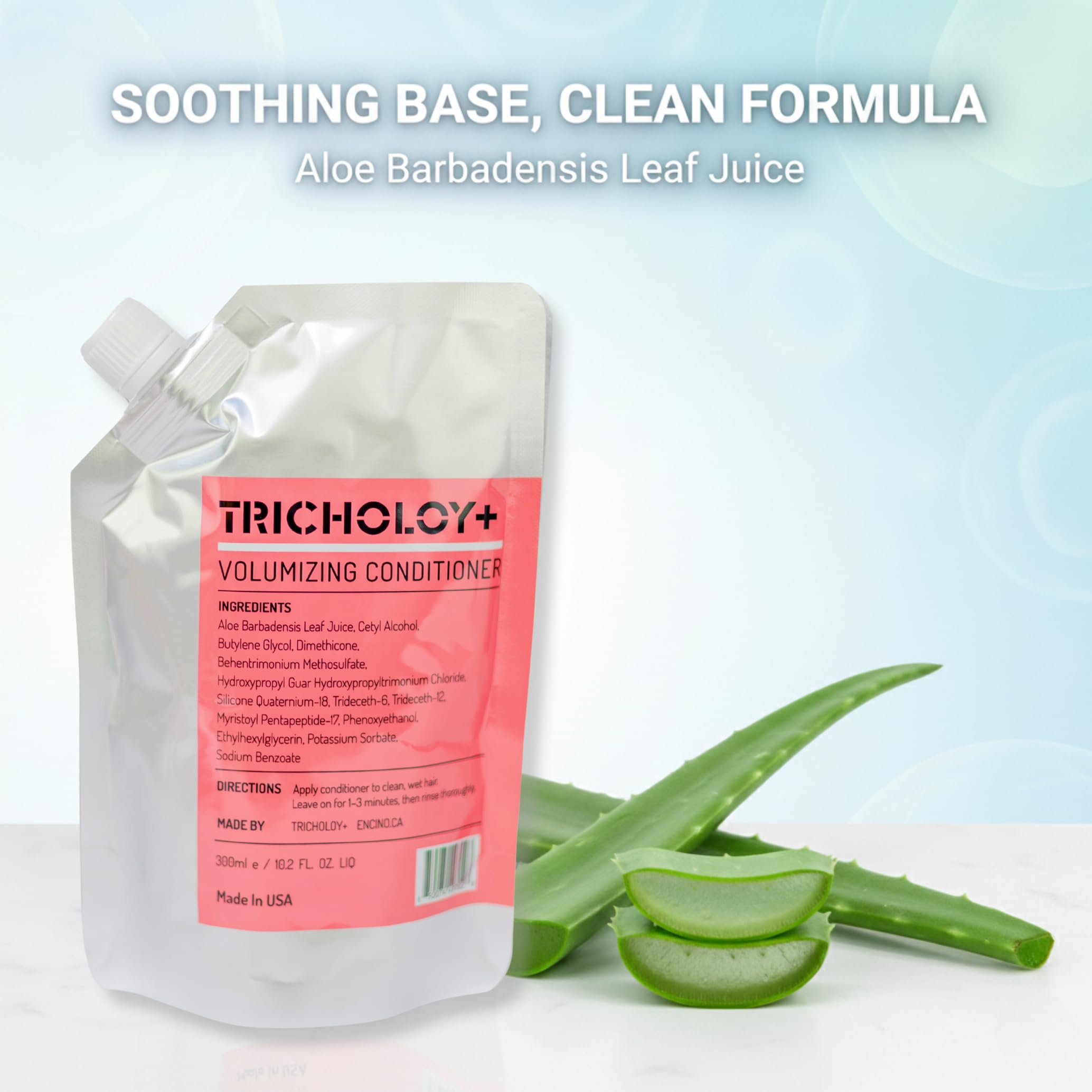 Tricholoy+ root-lift action shows lift without weight