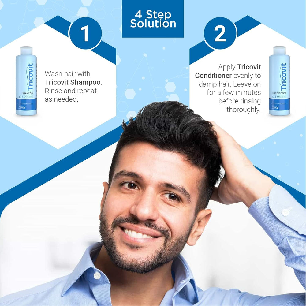 Tricovit Forte ingredient highlights include saw palmetto and pumpkin seed.
