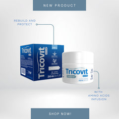 Tricovit Revita+ bottle cap close-up for easy, mess-free application