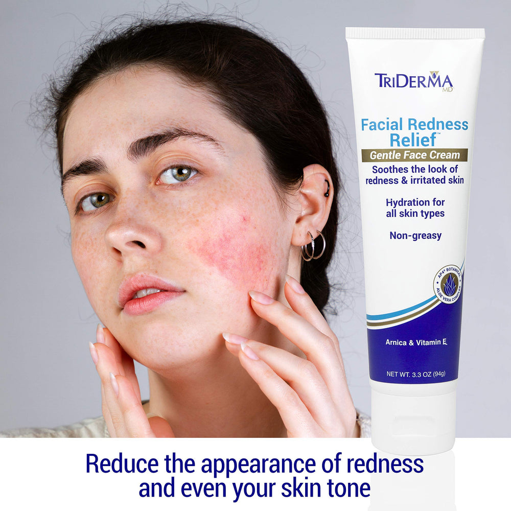 TriDerma application on hand demonstrates gentle daily use.