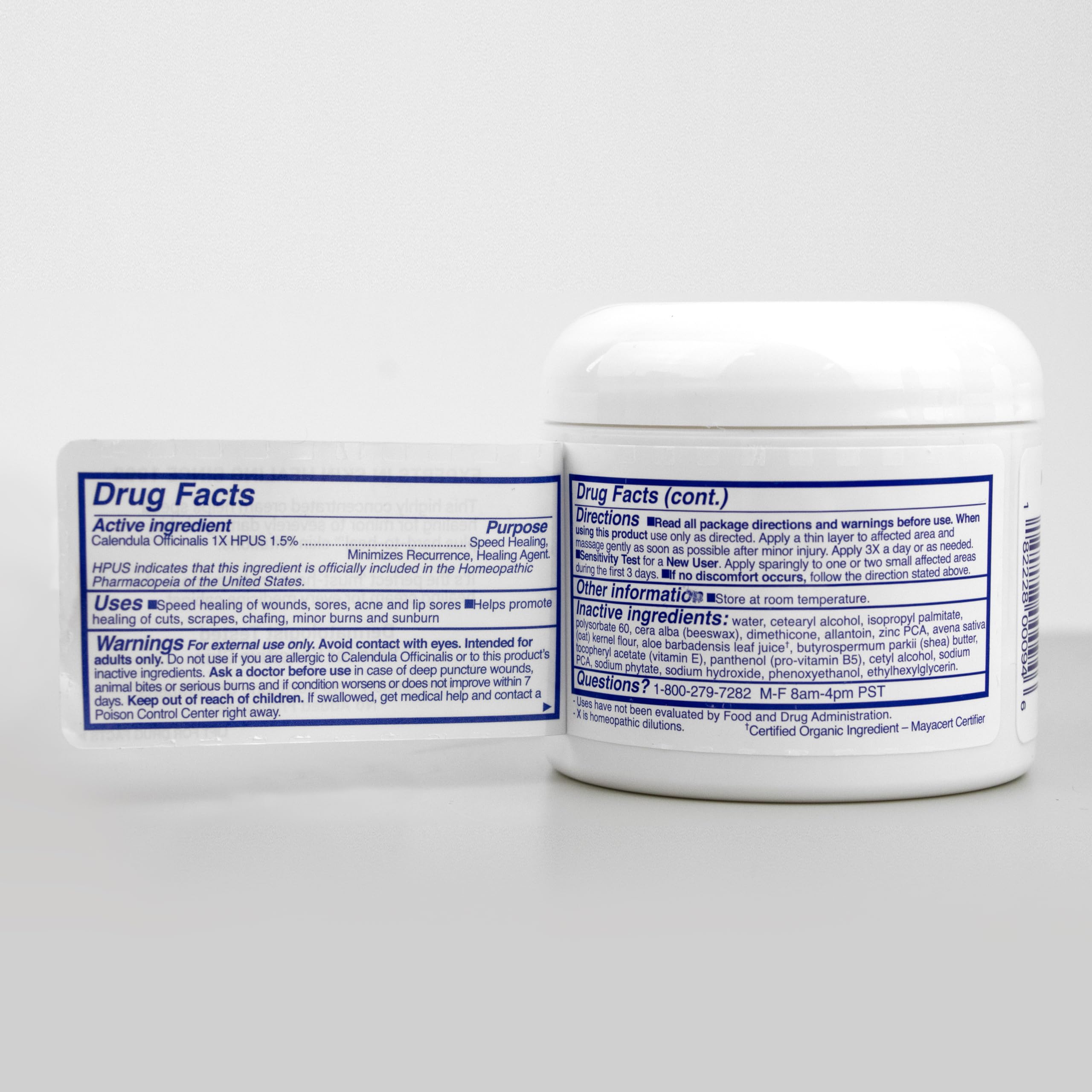 TriDerma Intense Fast Healing Cream with AP4 Aloe Vera Complex in focus.