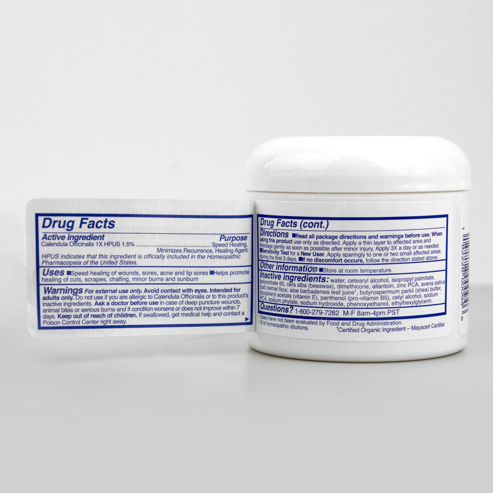 TriDerma Intense Fast Healing Cream with AP4 Aloe Vera Complex in focus.