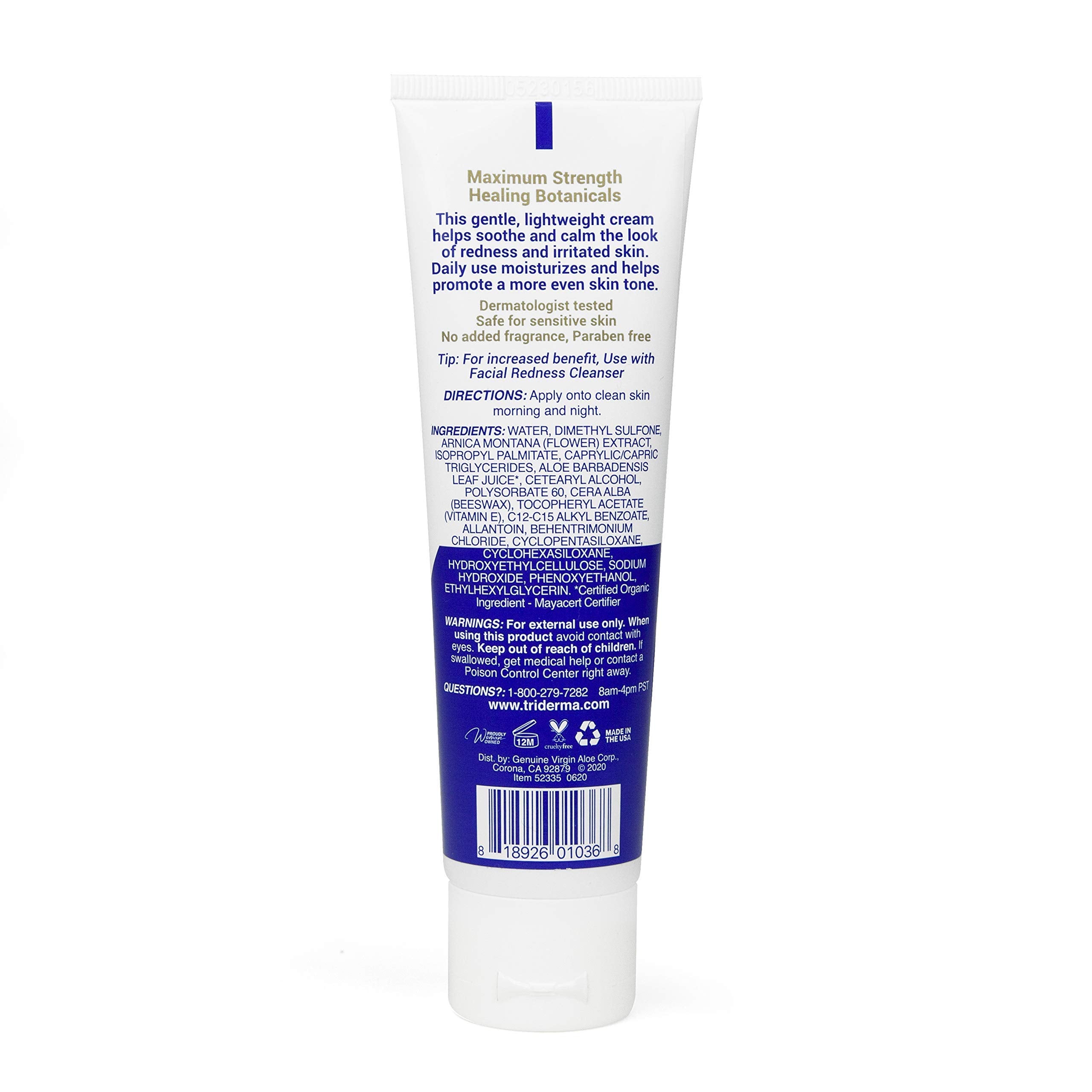 TriDerma travel-size packaging suited for gym bags and trips.