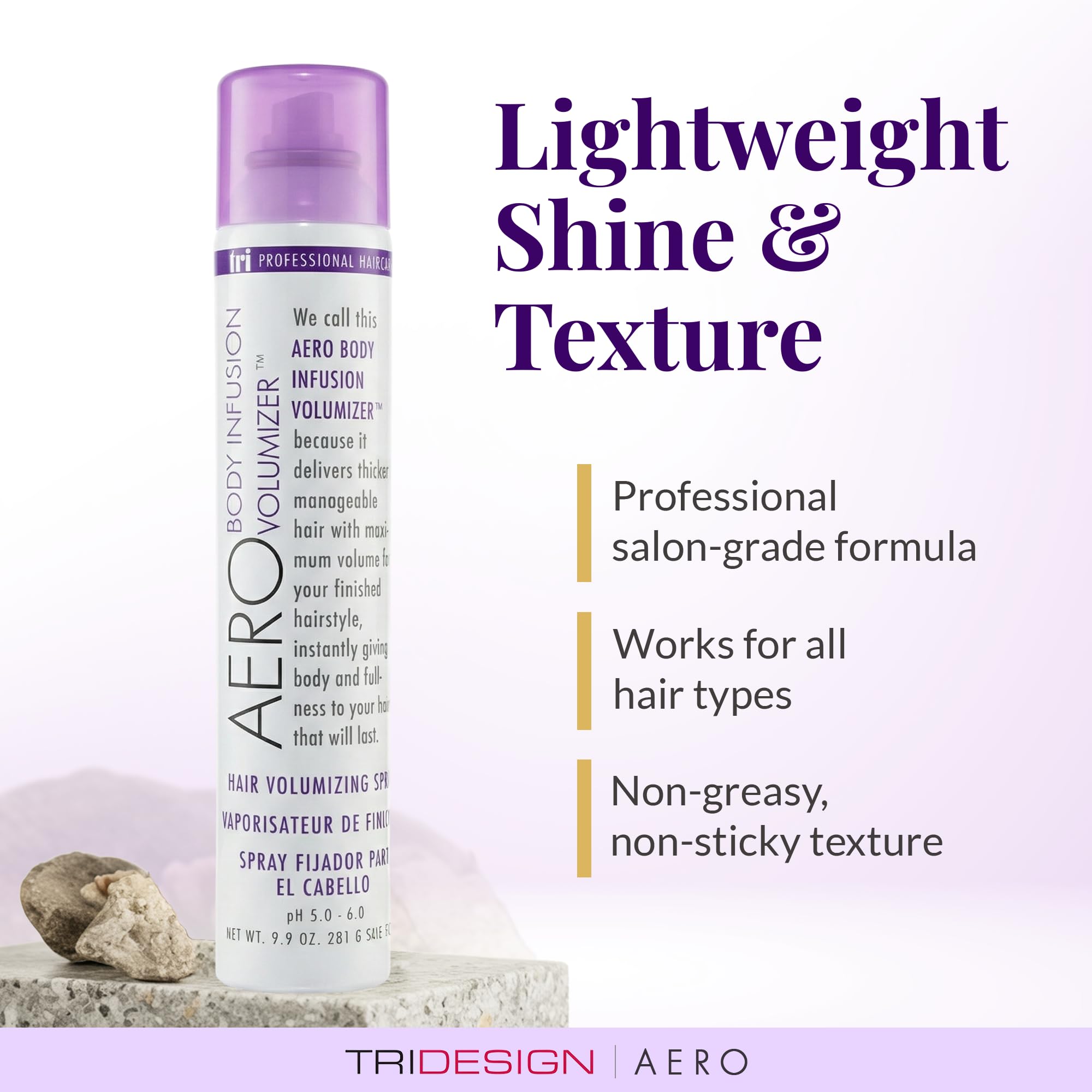 Travel-friendly two-pack preserves volume on the go.
