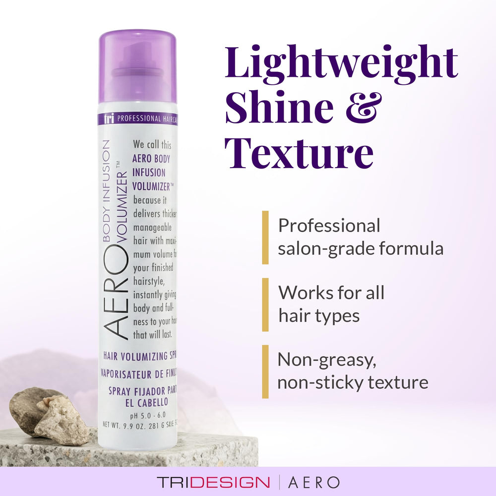 Travel-friendly two-pack preserves volume on the go.