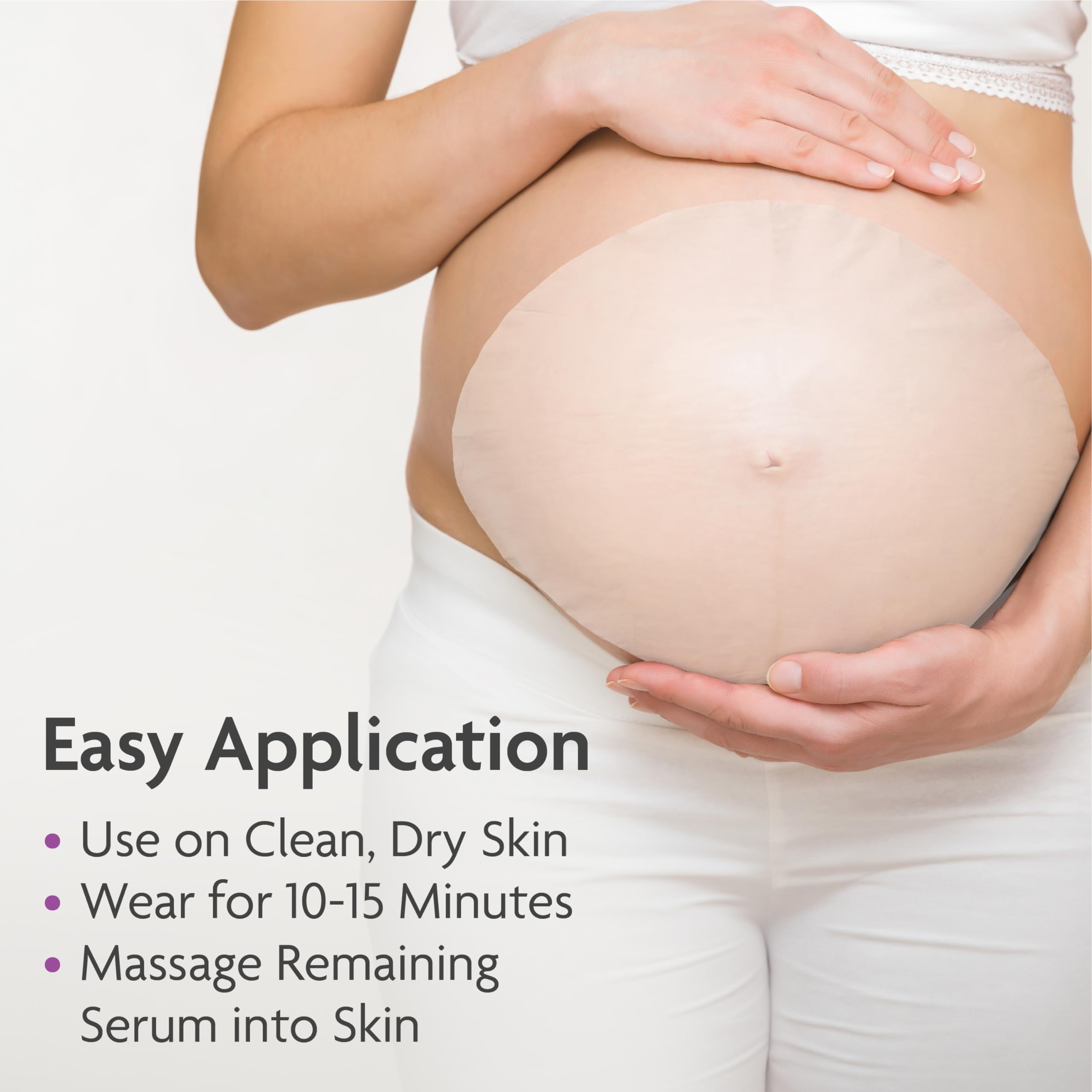 TriLASTIN Belly Mask is dermatologically tested and paraben-free for sensitive skin