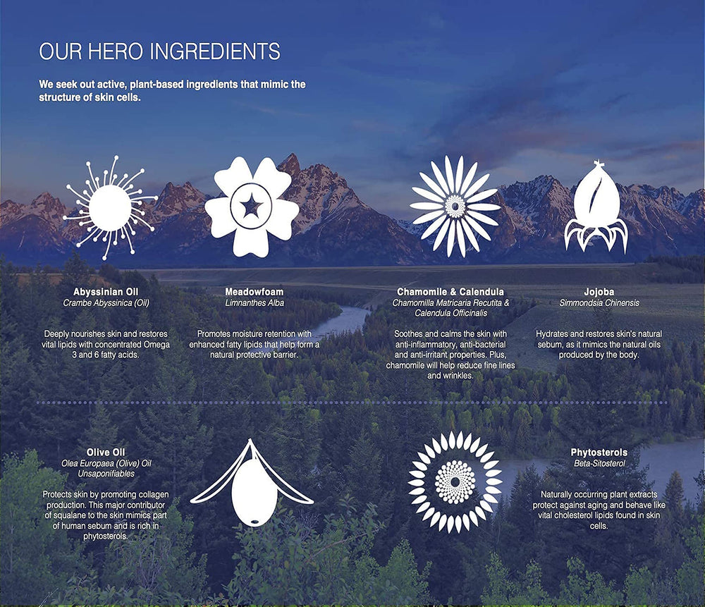 Trilipiderm airtight pump packaging keeps formula fresh after use