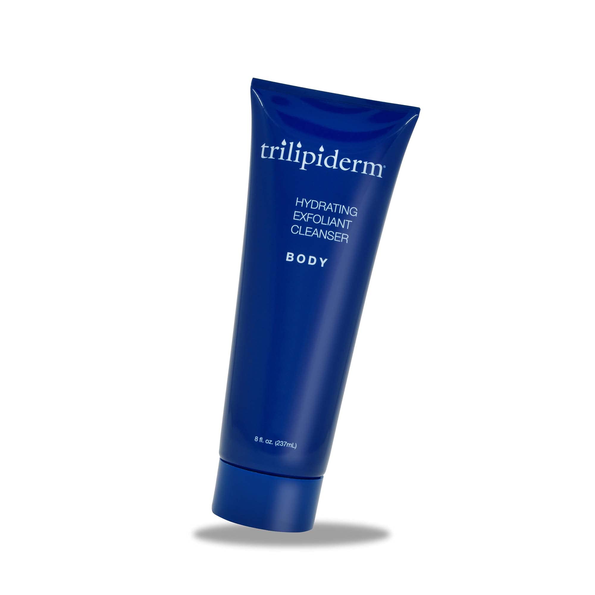 Trilipiderm hydrating exfoliant cleanser daily-use benefit image showing even skin tone potential
