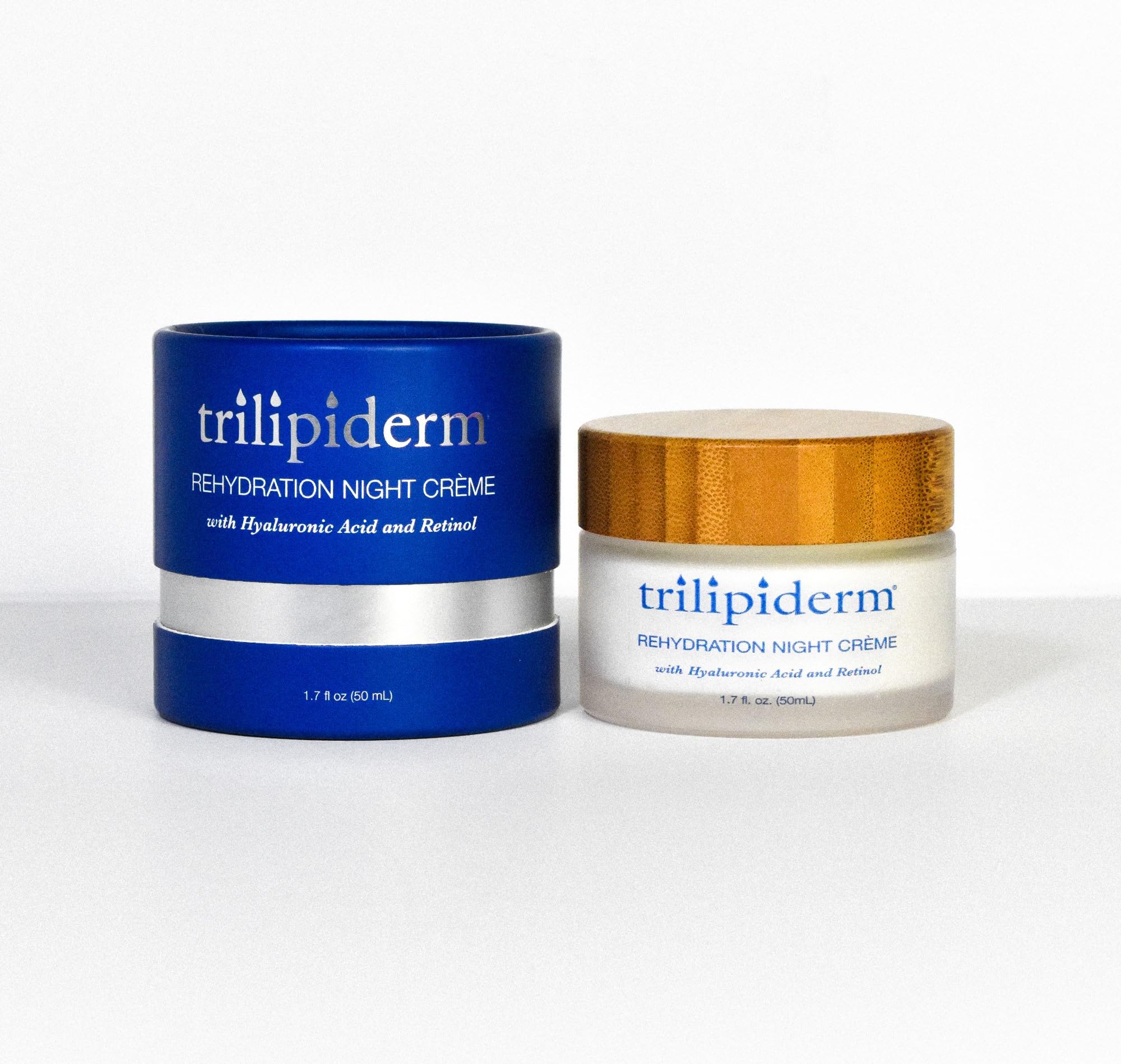 Trilipiderm Meadowfoam and Abyssinian oils visual emphasize lipid-rich hydration