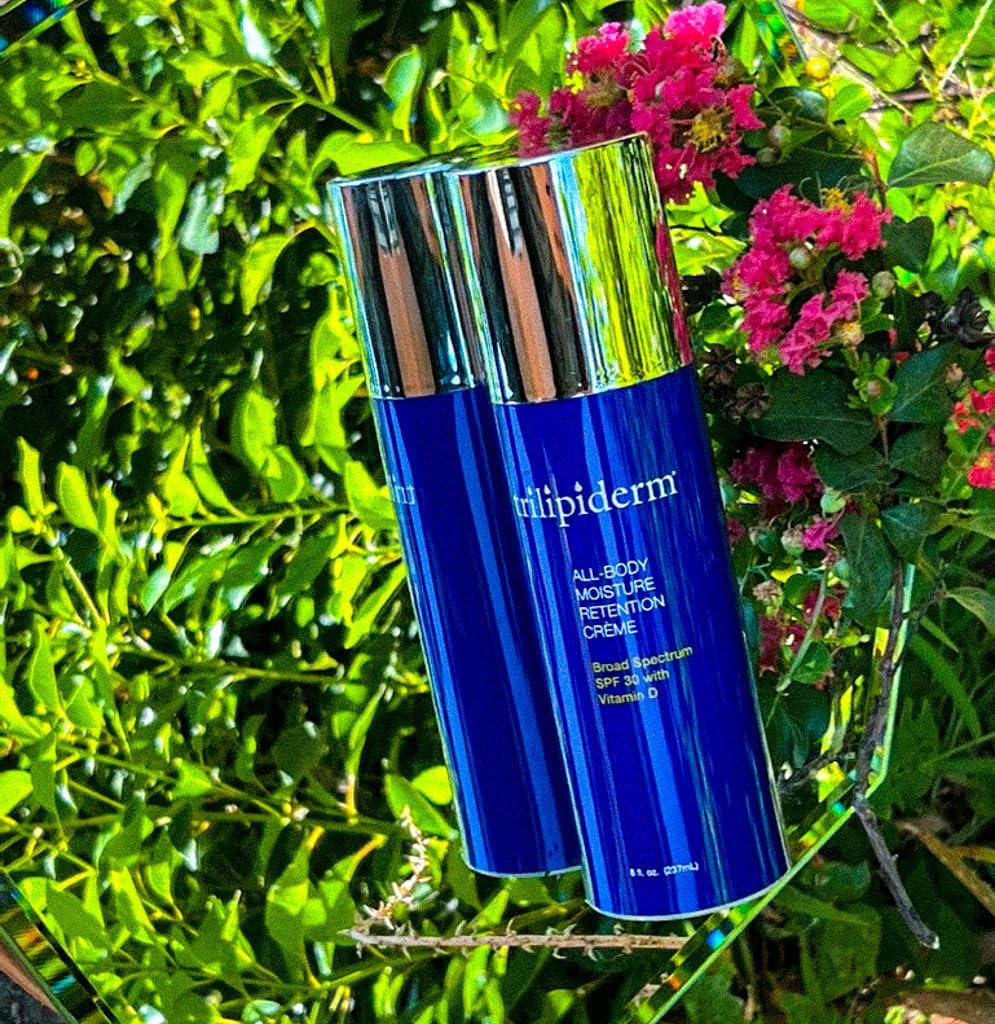 Trilipiderm natural plant lipids nourish skin with SPF 30 protection