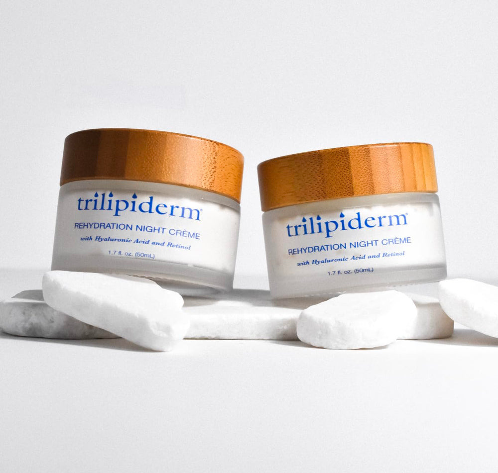 Trilipiderm Neck-area application suggests targeted nighttime care